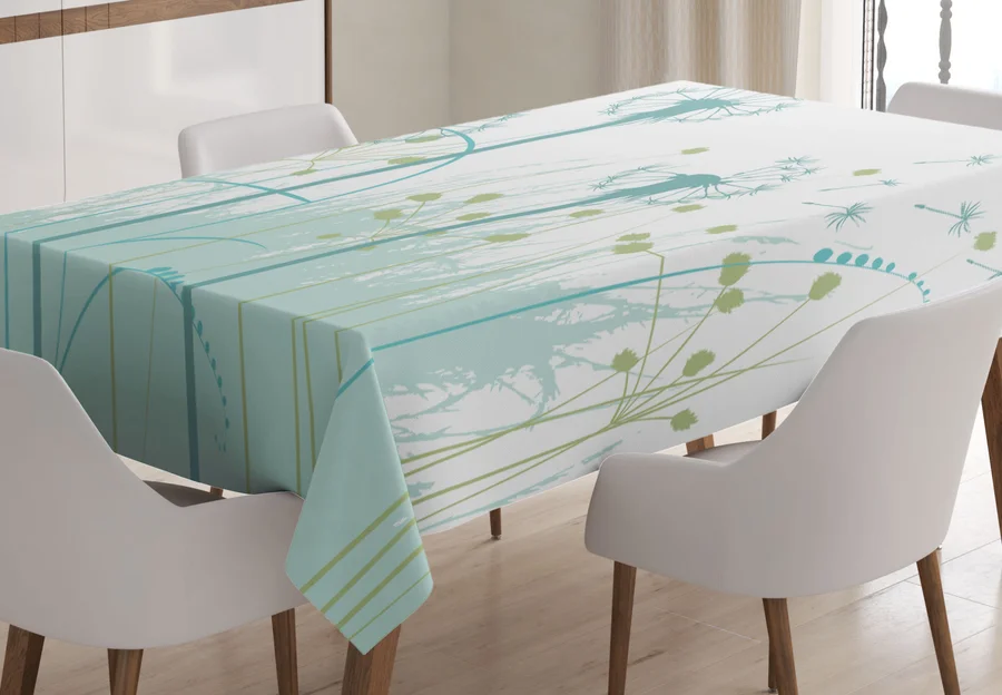 floral kitchen table linen