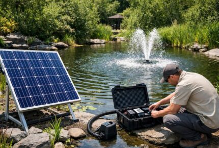 Harnessing the Sun: Choosing the Right Solar Pumps for Your Pond