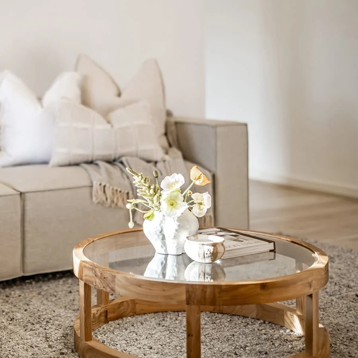Arlo Coffee Table Elm Wood